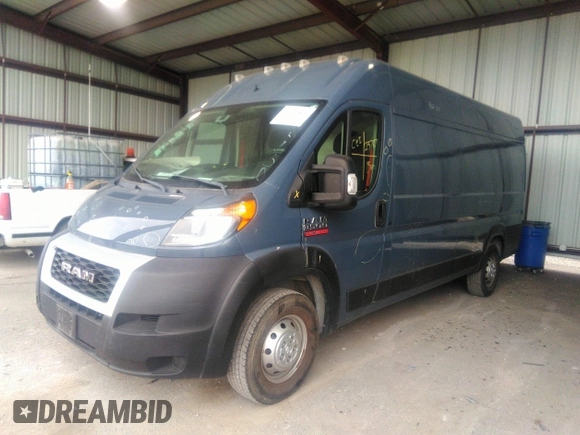 2020 Ram ProMaster Cargo with VIN 3C6URVJG5LE112750, listed as a IAAI auction lot 39973815 with 72,867 mi miles and . Bid and sale history available at carsss.com. Image 17.