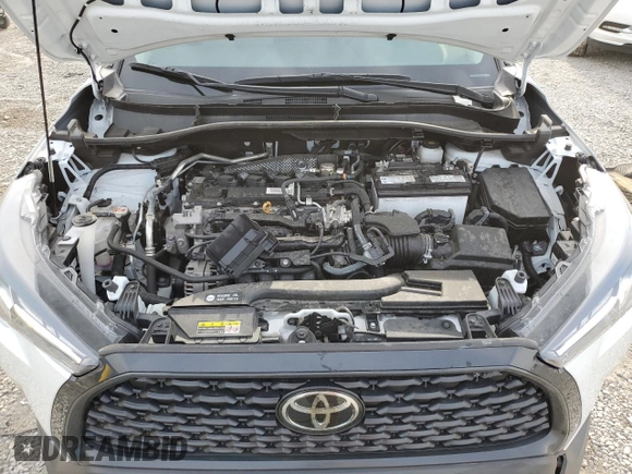 2023 Toyota Corolla Cross L with VIN 7MUAAABG1PV045317, listed as a Copart auction lot 55485385 with 30,626 mi miles and Non repairable. Bid and sale history available at DreamBid. Image 12.