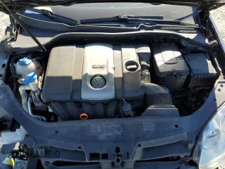 2009 Volkswagen Rabbit S with VIN WVWDA71K59W147903, listed as a Copart auction lot 76706654 with 73,297 mi miles and Salvage title. Bid and sale history available at DreamBid. Image 11.