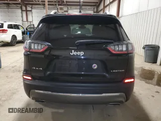 2019 Jeep Cherokee Limited with VIN 1C4PJMDX2KD451081, listed as a Copart auction lot 50602505 with 117,304 mi miles and Salvage Title. Bid and sale history available at carsss.com. Image 6.