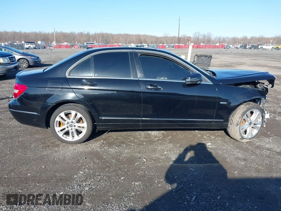 2012 Mercedes-Benz C-Class C 250 Sport with VIN WDDGF4HBXCA602662, listed as a IAAI auction lot 41811448 with 191,380 mi miles. Bid and sale history available at carsss.com. Image 14.