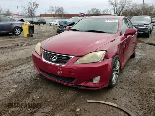 2006 Lexus IS 250 with VIN JTHCK262565000825, listed as a Copart auction lot 51835875 with 134,497 mi miles and Salvage Title. Bid and sale history available at DreamBid. Image 11.