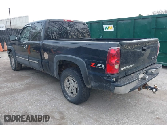 2003 Chevrolet Silverado 1500 LT with VIN 2GCEK19T731319018, listed as a IAAI auction lot 41860041 with 280,119 mi miles. Bid and sale history available at carsss.com. Image 3.