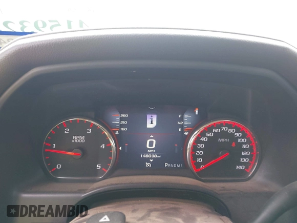 2015 GMC Sierra 2500HD available WiFi Denali with VIN 1GT120E84FF642823, listed as a IAAI auction lot 41593286 with 148,038 mi miles. Bid and sale history available at carsss.com. Image 7.