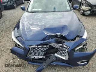2022 Infiniti Q50 Luxe with VIN JN1EV7BR8NM340026, listed as a Copart auction lot 54059805 with 37,977 mi miles and Salvage title. Bid and sale history available at DreamBid. Image 11.
