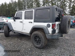 2017 Jeep Wrangler Unlimited Sport with VIN 1C4BJWDG2HL520081, listed as a IAAI auction lot 41916923 with 73,592 mi miles. Bid and sale history available at carsss.com. Image 3.