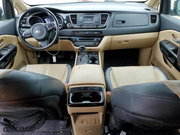 2015 Kia Sedona EX with VIN KNDMC5C17F6022996, listed as a Copart auction lot 50275825 with 142,460 mi miles and Clean Title. Bid and sale history available at carsss.com. Image 8.