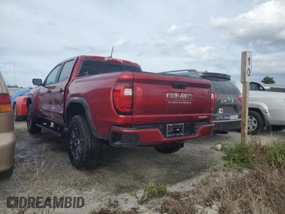 2024 GMC Canyon 2WD Elevation with VIN 1GTP5BEK9R1148967, listed as a Copart auction lot 74948314 with 0 mi miles and Non Repairable. Bid and sale history available at carsss.com. Image 2.