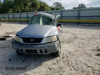 2001 Honda CR-V LX with VIN JHLRD18401S026020, listed as a Copart auction lot 46392875 with 123,210 mi miles and Salvage Title. Bid and sale history available at carsss.com. Image 12.