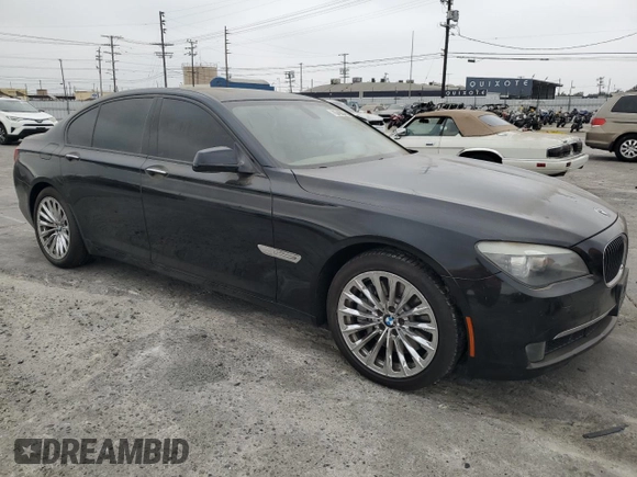 2009 BMW 7 Series 750i с VIN WBAKA83559CY33118, выставлен на аукционе Copart как лот 76340864 с пробегом 99 857 миль миль и Списание • Salvage title. История ставок и продаж доступна на DreamBid. Изображение 4.