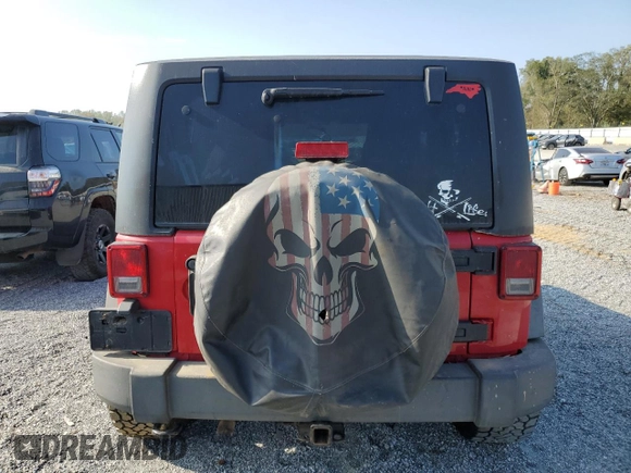 2011 Jeep Wrangler Rubicon with VIN 1J4BA6D18BL619243, listed as a Copart auction lot 74957024 with 268,015 mi miles and Salvage Title. Bid and sale history available at carsss.com. Image 6.