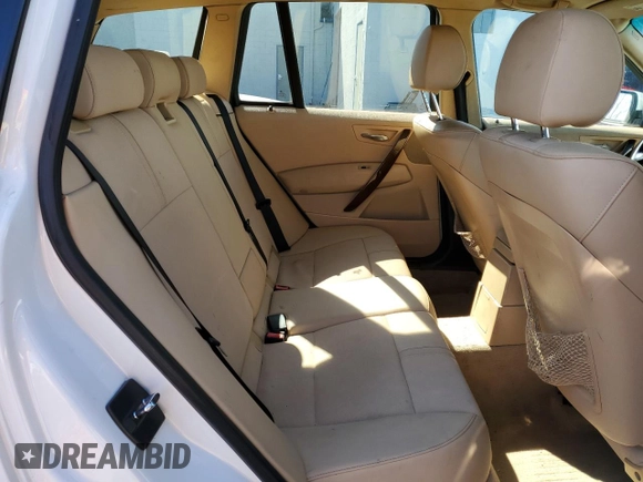 2005 BMW X3 3.0i with VIN WBXPA93435WD16095, listed as a Copart auction lot 48756525 with 207,134 mi miles and Salvage Title. Bid and sale history available at DreamBid. Image 11.