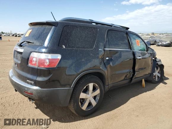 2009 GMC Acadia SLT2 with VIN 1GKEV33D49J171532, listed as a Copart auction lot 59546664 with Not Provided miles and Salvage Title. Bid and sale history available at carsss.com. Image 3.