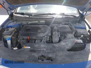 2015 Hyundai Sonata 2.4L SE with VIN 5NPE24AF0FH124081, listed as a IAAI auction lot 42187407 with 166,910 mi miles. Bid and sale history available at carsss.com. Image 10.