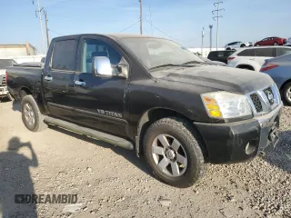 2005 Nissan Titan LE with VIN 1N6AA07B95N504143, listed as a Copart auction lot 48937555 with 178,603 mi miles and Clean Title. Bid and sale history available at carsss.com. Image 4.