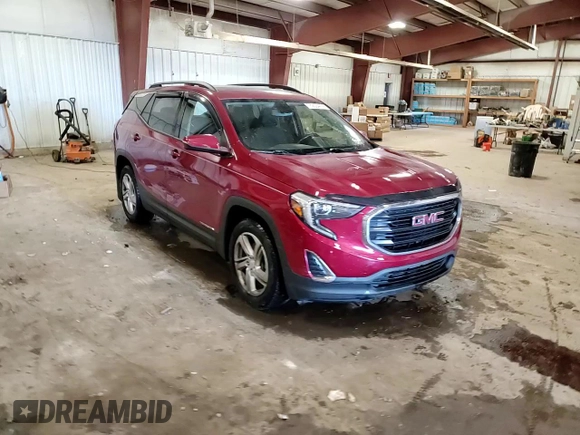 2019 GMC Terrain SLE with VIN 3GKALTEX6KL176385, listed as a Copart auction lot 75203414 with 112,325 mi miles and Salvage Title. Bid and sale history available at carsss.com. Image 14.