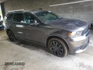 2019 Dodge Durango GT Plus with VIN 1C4RDJDG9KC599345, listed as a Copart auction lot 66166294 with 89,153 mi miles and Salvage title. Bid and sale history available at DreamBid. Image 4.