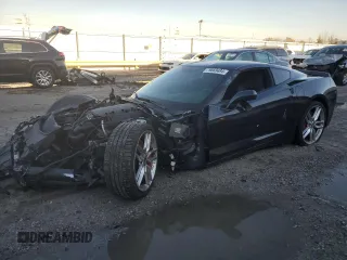 2014 Chevrolet Corvette Z51 2LT with VIN 1G1YJ2D78E5129092, listed as a Copart auction lot 79669484 with 82,873 mi miles and Clean title. Bid and sale history available at DreamBid. Image 1.