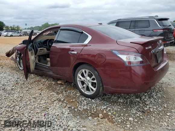 2012 Nissan Maxima SV z VIN 1N4AA5AP1CC809784, wystawiony jako Copart lot #55900775 z przebiegiem 132 814 mil mil oraz Szkoda całkowita • Salvage title. Historia ofert i sprzedaży dostępna na DreamBid. Obrazek 2.