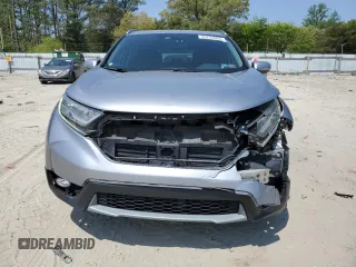 2018 Honda CR-V Touring with VIN 7FARW1H9XJE001467, listed as a Copart auction lot 55222005 with 65,611 mi miles and Salvage title. Bid and sale history available at DreamBid. Image 5.