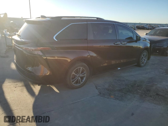 2022 Toyota Sienna XLE с VIN 5TDYRKEC6NS094932, выставлен на аукционе Copart как лот 80919154 с пробегом 40 915 миль миль и Списание • Salvage title. История ставок и продаж доступна на DreamBid. Изображение 3.