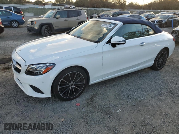 2019 Mercedes-Benz C 300 with VIN WDDWK8EB8KF791235, listed as a Copart auction lot 85212844 with Not provided miles and Salvage title. Bid and sale history available at DreamBid. Image 1.
