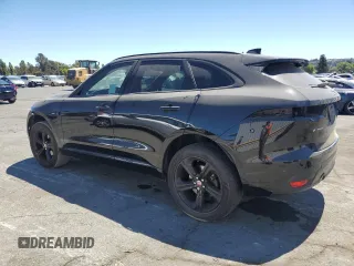 2018 Jaguar F-Pace 30t R-Sport with VIN SADCL2GX4JA329965, listed as a Copart auction lot 67172964 with 87,060 mi miles and Salvage title. Bid and sale history available at DreamBid. Image 2.