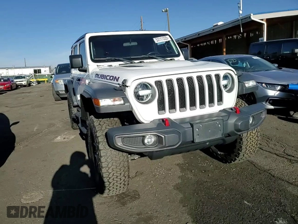 2020 Jeep Wrangler Unlimited Rubicon z VIN 1C4HJXFN1LW335751, wystawiony jako Copart lot #54242215 z przebiegiem 74 961 mil mil oraz Szkoda całkowita • Salvage title. Historia ofert i sprzedaży dostępna na DreamBid. Obrazek 11.