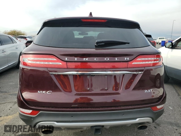 2019 Lincoln MKC Reserve with VIN 5LMTJ3DH8KUL21252, listed as a Copart auction lot 42289075 with 56,309 mi miles and Salvage Title. Bid and sale history available at DreamBid. Image 6.