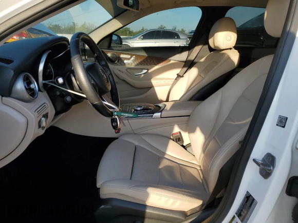 2018 Mercedes-Benz C with VIN 55SWF4JB6JU265829, listed as a Copart auction lot 48413495 with 66,806 mi miles and Salvage Title. Bid and sale history available at carsss.com. Image 7.