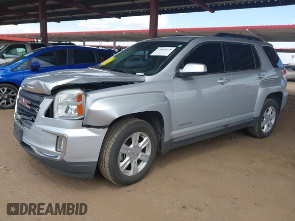 2016 GMC Terrain SLE with VIN 2GKFLTEK7G6165496, listed as a IAAI auction lot 41948075 with 159,730 mi miles. Bid and sale history available at carsss.com. Image 17.
