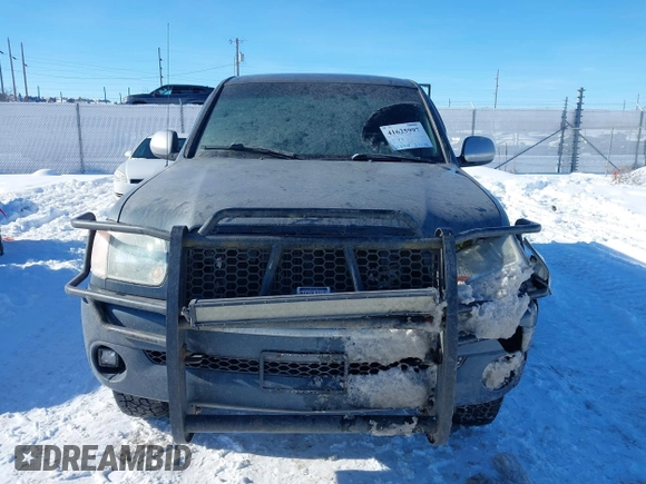 2005 Toyota Tundra SR5 with VIN 5TBDT44185S492924, listed as a IAAI auction lot 41625997 with 223,448 mi miles and . Bid and sale history available at DreamBid. Image 12.