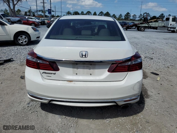 2016 Honda Accord Sedan LX with VIN 1HGCR2F31GA102350, listed as a Copart auction lot 51472015 with 86,301 mi miles and Salvage Title. Bid and sale history available at carsss.com. Image 6.