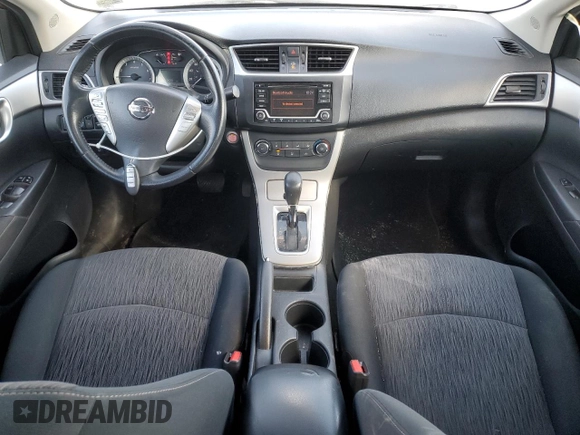 2015 Nissan Sentra SL with VIN 3N1AB7AP1FY348085, listed as a Copart auction lot 47015205 with 159,252 mi miles and Salvage Title. Bid and sale history available at DreamBid. Image 8.