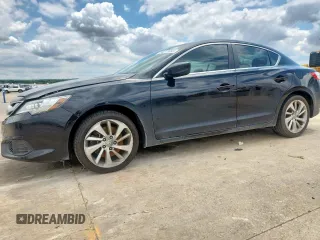 2016 Acura ILX with VIN 19UDE2F35GA015437, listed as a Copart auction lot 58315655 with 58,277 mi miles and Salvage title. Bid and sale history available at DreamBid. Image 1.