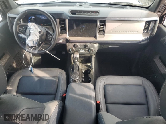 2023 Ford Bronco with VIN 1FMEE5DP3PLC10866, listed as a Copart auction lot 54316255 with 24,205 mi miles and Salvage title. Bid and sale history available at DreamBid. Image 8.