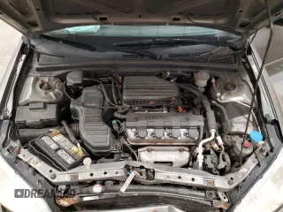 2005 Honda Civic LX z VIN JHMES16535S003882, wystawiony jako Copart lot #55854725 z przebiegiem 245 588 mil mil oraz Nie do naprawy • Non repairable. Historia ofert i sprzedaży dostępna na DreamBid. Obrazek 11.