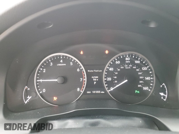 2015 Lexus ES 330 with VIN JTHBK1GG6F2203885, listed as a Copart auction lot 67997844 with 181,055 mi miles and Salvage Title. Bid and sale history available at DreamBid. Image 9.