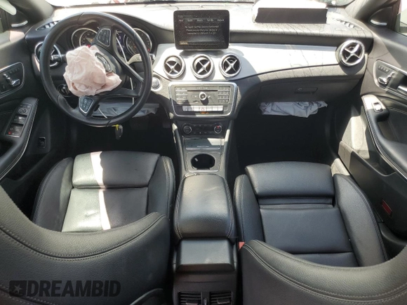 2018 Mercedes-Benz CLA 250 with VIN WDDSJ4EB9JN635123, listed as a Copart auction lot 55898275 with 76,361 mi miles and Salvage title. Bid and sale history available at DreamBid. Image 8.
