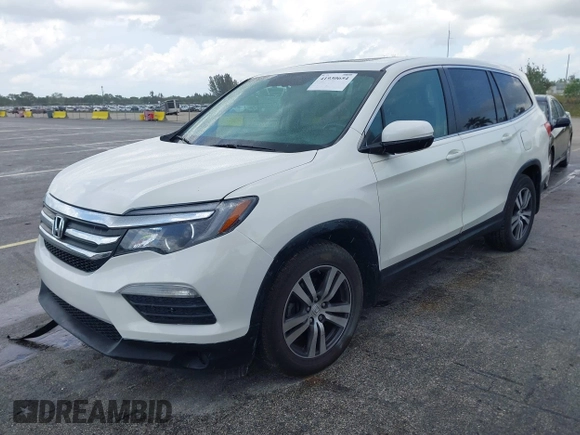 2016 Honda Pilot EX-L with VIN 5FNYF5H50GB043294, listed as a IAAI auction lot 41930654 with 92,728 mi miles and . Bid and sale history available at DreamBid. Image 17.