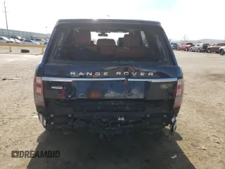 2014 Land Rover Range Rover Supercharged Autobiography with VIN SALGV2TF5EA153382, listed as a Copart auction lot 85955714 with 103,059 mi miles and Salvage title. Bid and sale history available at DreamBid. Image 6.