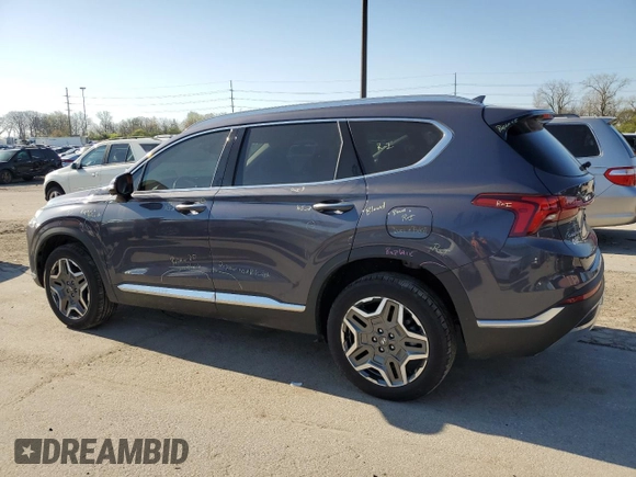 2022 Hyundai Santa Fe Hybrid Limited with VIN KM8S5DA13NU051657, listed as a Copart auction lot 50214674 with 31,831 mi miles. Bid and sale history available at carsss.com. Image 2.