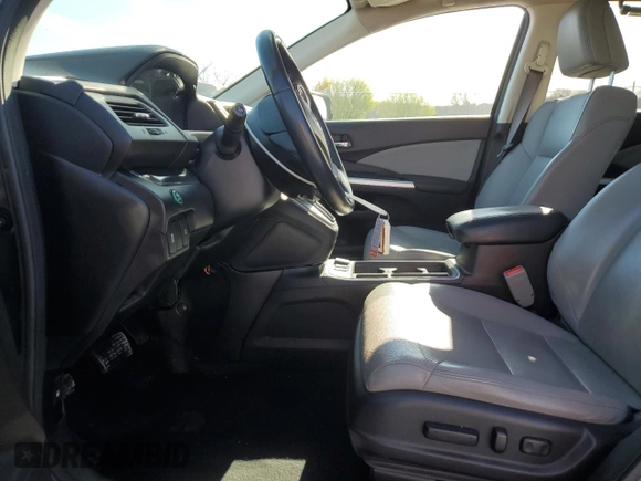 2015 Honda CR-V EX-L with VIN 2HKRM3H74FH502729, listed as a Copart auction lot 49977485 with 188,452 mi miles and Clean Title. Bid and sale history available at DreamBid. Image 7.