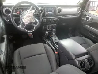 2020 Jeep Wrangler Unlimited Sahara с VIN 1C4HJXEG9LW243287, выставлен на аукционе Copart как лот 55729585 с пробегом 56 913 миль миль и Списание • Salvage title. История ставок и продаж доступна на DreamBid. Изображение 8.