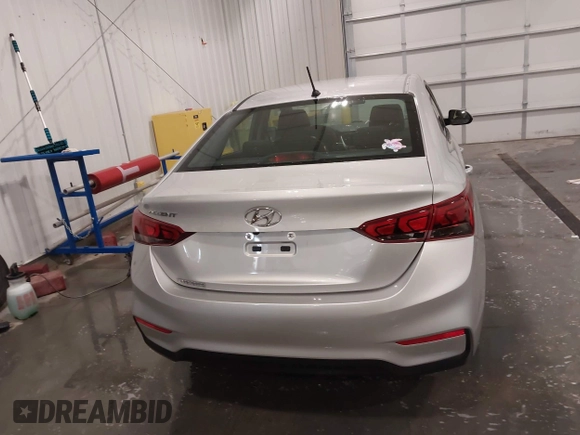 2022 Hyundai Accent SE with VIN 3KPC24A66NE163753, listed as a IAAI auction lot 41969519 with 26,109 mi miles and . Bid and sale history available at DreamBid. Image 16.