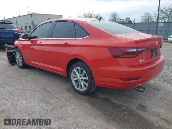 2019 Volkswagen Jetta S with VIN 3VWN57BU4KM211294, listed as a IAAI auction lot 41958628 with 58,644 mi miles and . Bid and sale history available at DreamBid. Image 3.