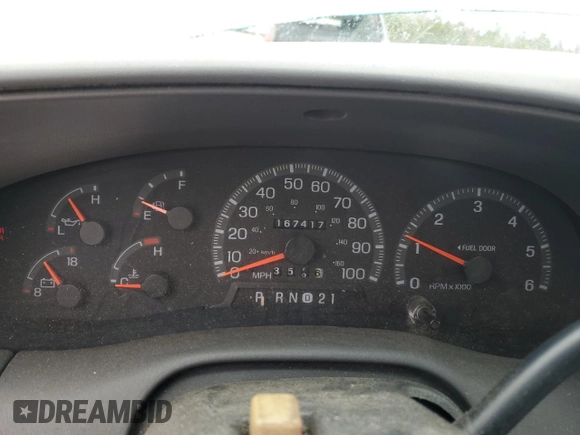 1998 Ford F-150 z VIN 1FTDF17W2WNA09312, wystawiony jako Copart lot #48290845 z przebiegiem 167 417 mil mil oraz Szkoda całkowita • Salvage title. Historia ofert i sprzedaży dostępna na DreamBid. Obrazek 9.