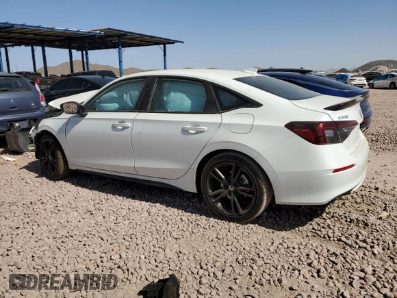 2025 Honda Civic Si with VIN 2HGFE1E52SH475185, listed as a Copart auction lot 46912485 with 117 mi miles and Salvage Title. Bid and sale history available at DreamBid. Image 2.