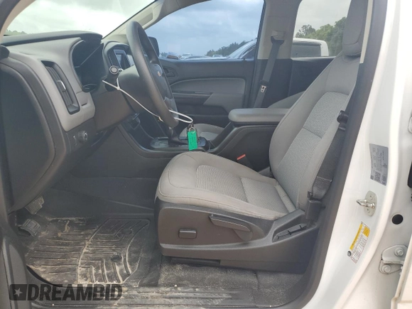2022 Chevrolet Colorado 2WD Work Truck with VIN 1GCGSBEA6N1277842, listed as a Copart auction lot 51676685 with 60,400 mi miles and Salvage Title. Bid and sale history available at carsss.com. Image 7.