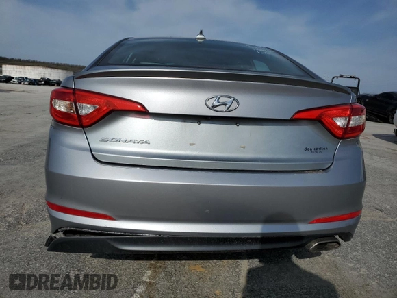 2016 Hyundai Sonata SE with VIN 5NPE24AF7GH267434, listed as a Copart auction lot 51478275 with 171,059 mi miles and Salvage Title. Bid and sale history available at carsss.com. Image 6.